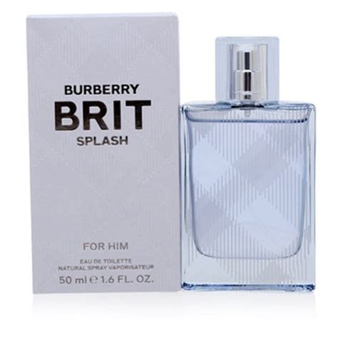 burberry brit for him 1.6 oz|Burberry Brit splash 50ml.